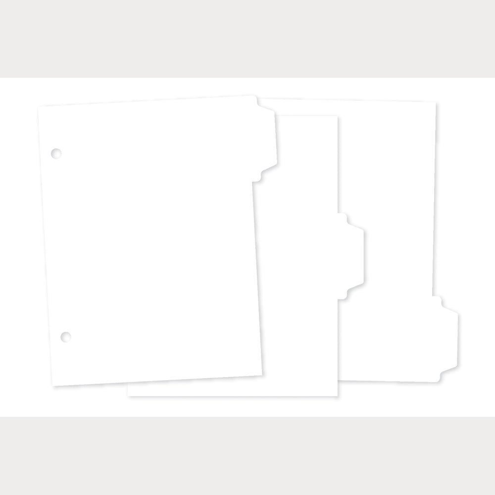 4x6 Sn@p . Divider Binder Inserts