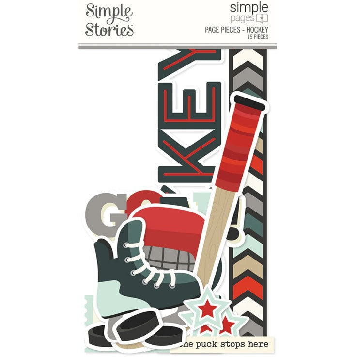 Simple Pages Page Pieces . Hockey