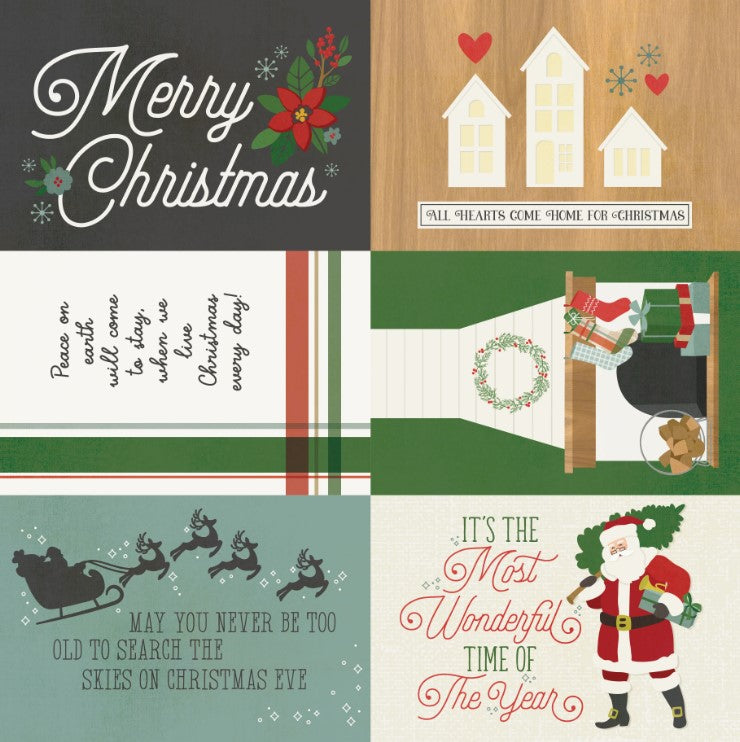 Hearth & Holiday . 4x6 Elements