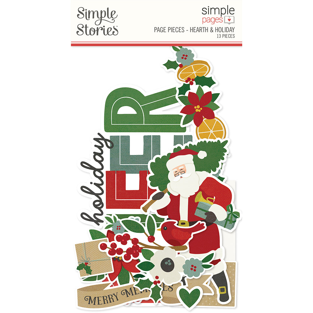 Hearth & Holiday . Page Pieces
