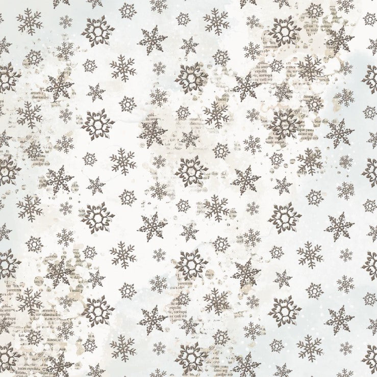 Simple Vintage Winter Woods . Winter Magic