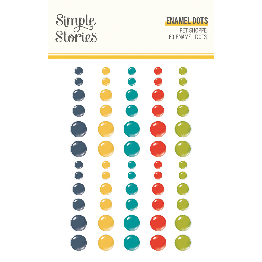 Pet Shoppe . Enamel Dots