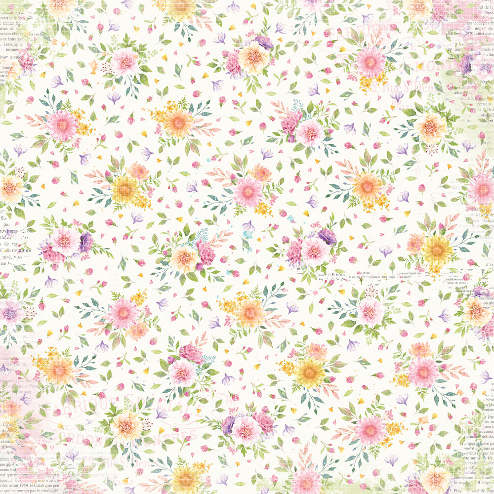 Simple Vintage Life In Bloom . 4x6 Elements