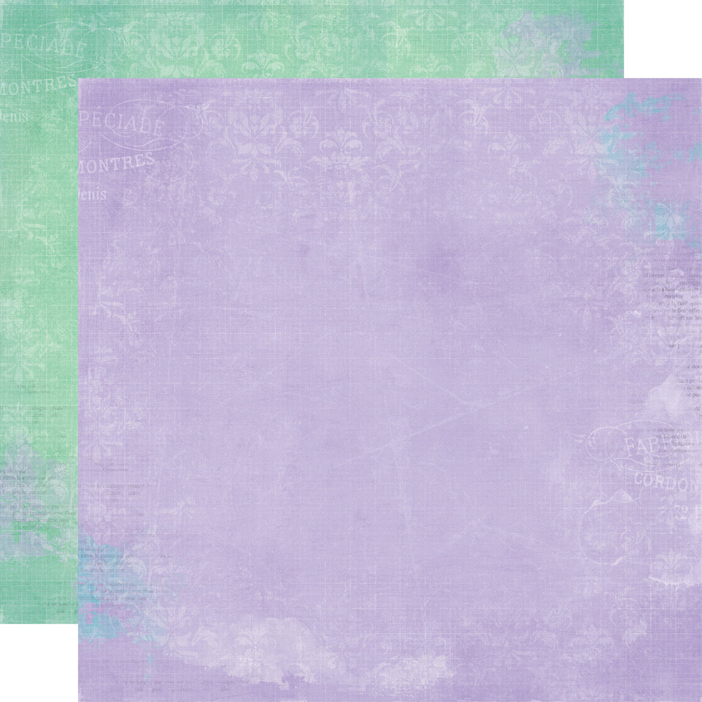 Simple Vintage Life In Bloom . Lilac/Pool