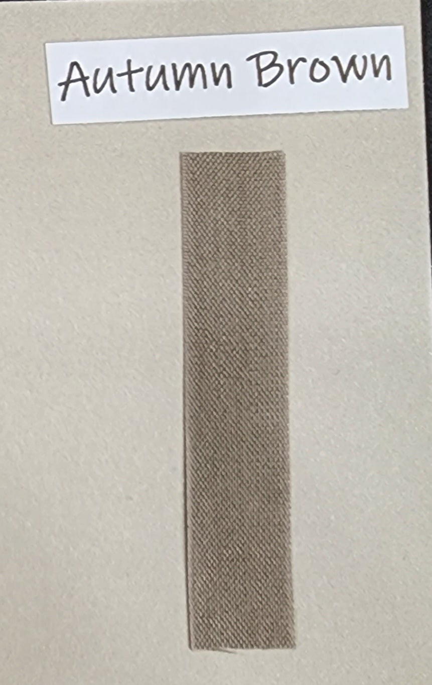 Seam Binding . Browns