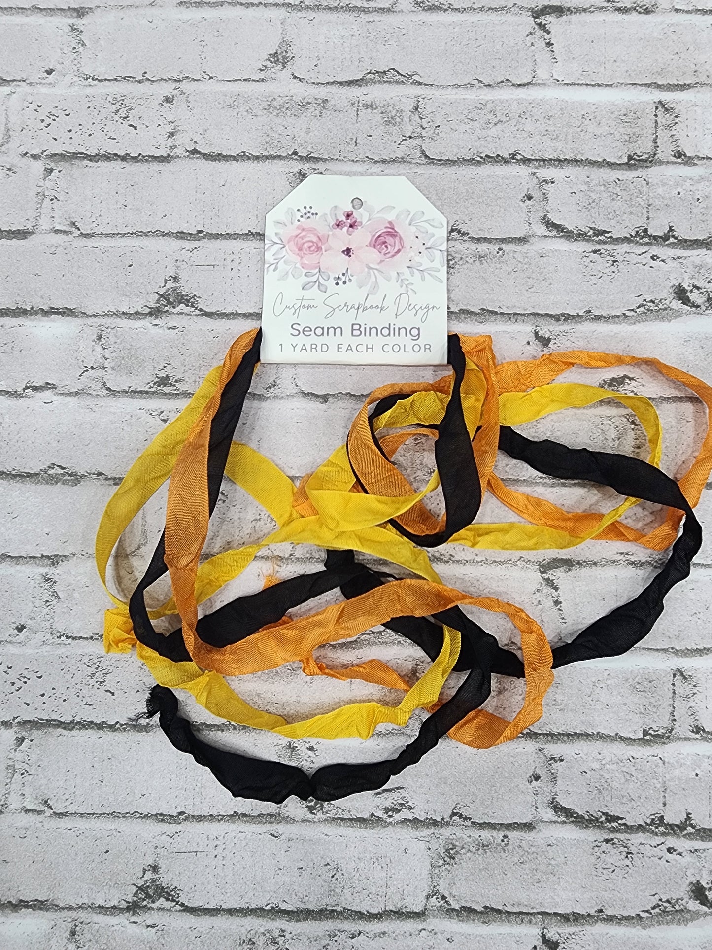 Seam Binding . October Blend