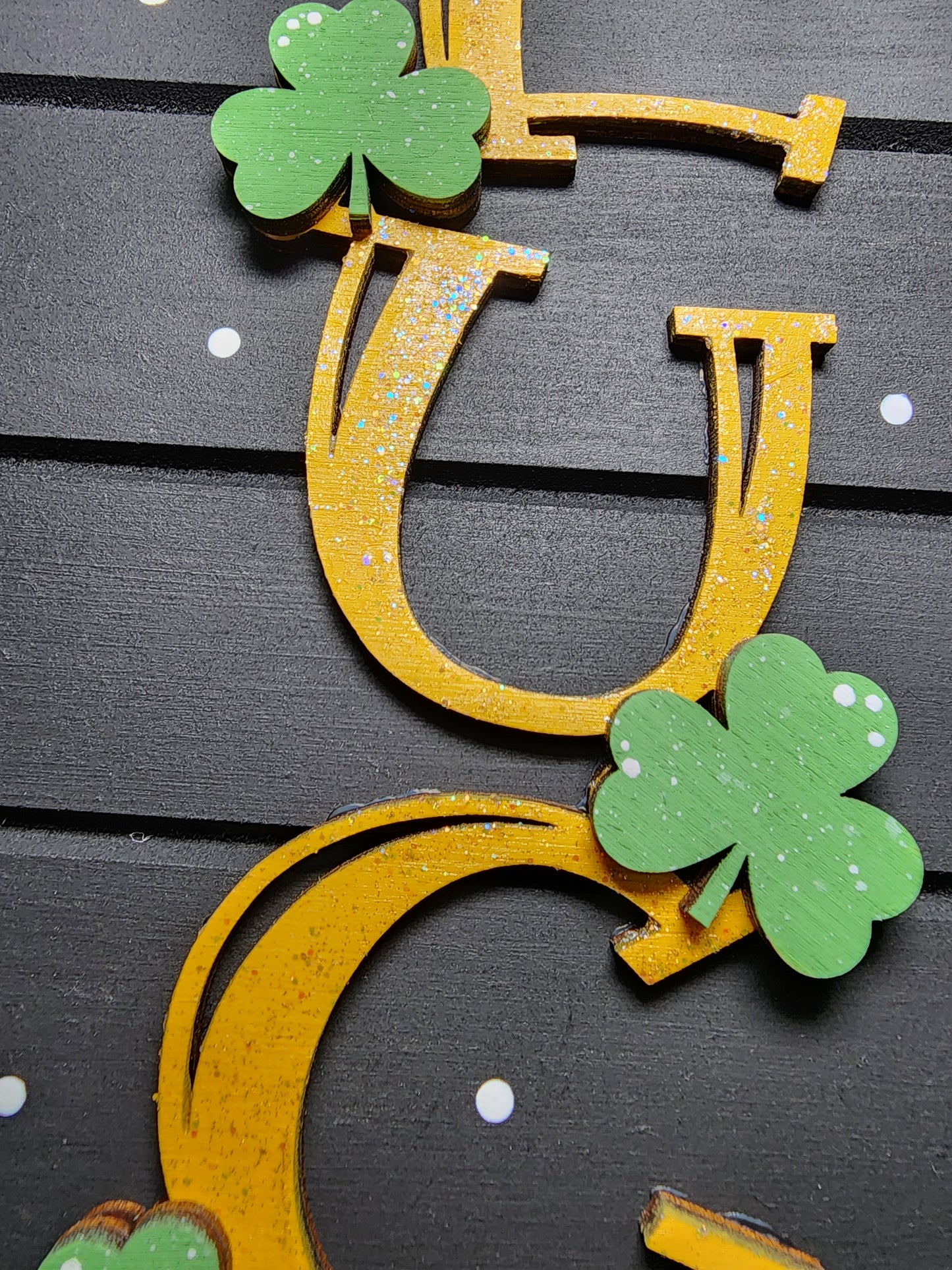 Lucky Gnome . Door Hanger