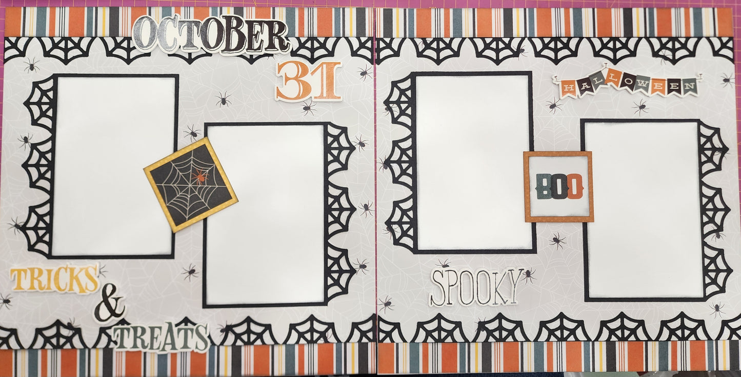 Custom . Spiderweb 2 page 12 x 12 Layout