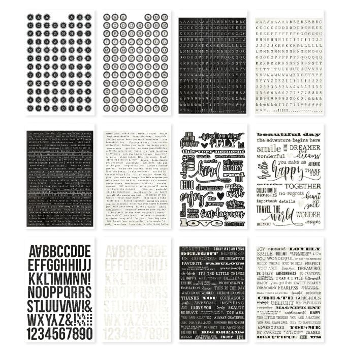 Simple Vintage Essentials . Sticker Book