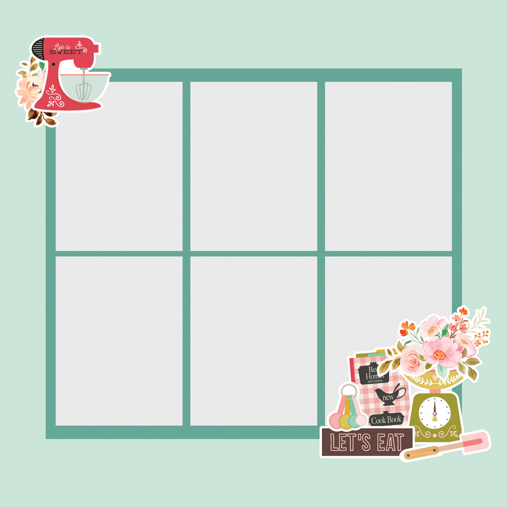 What's Cooking . Page Pieces