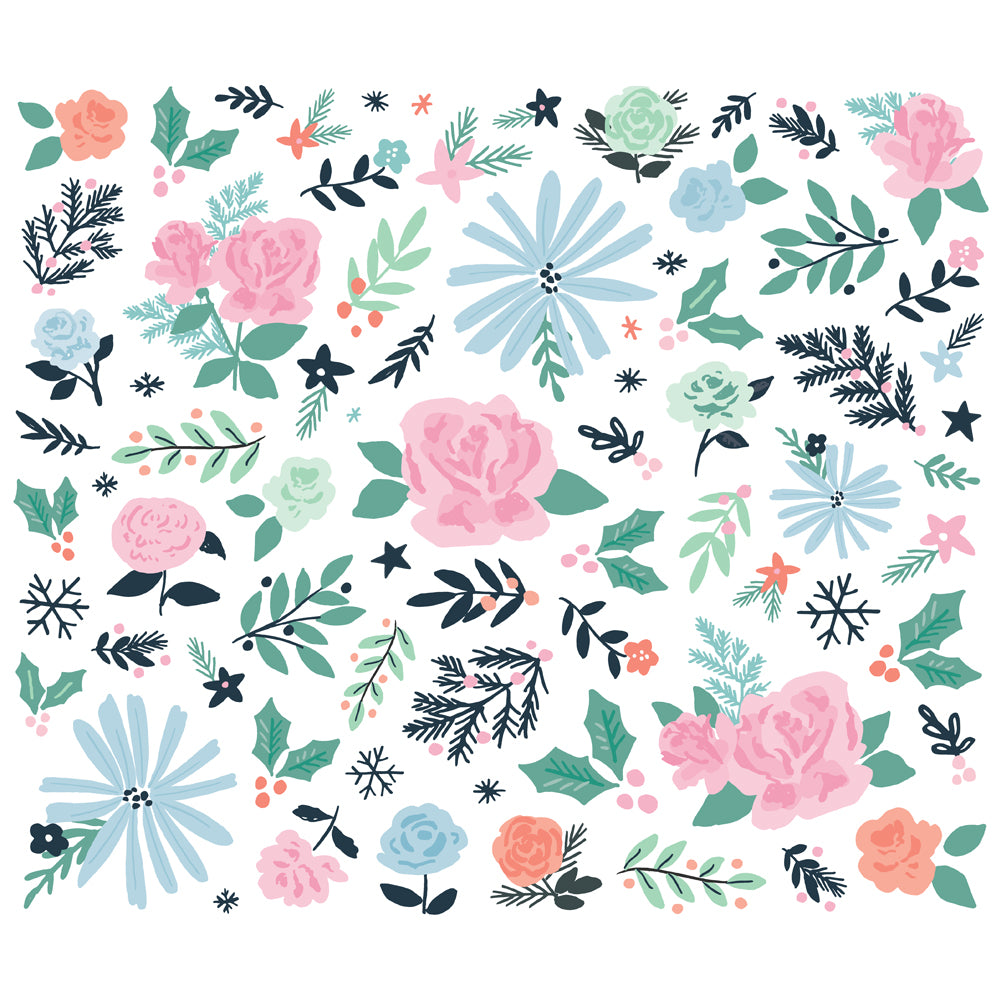 Winter Wonder . Floral Bits