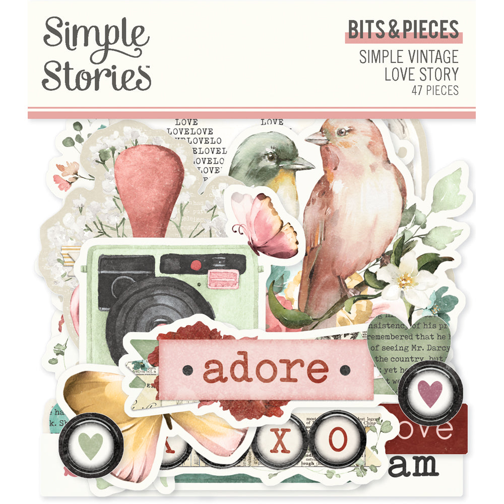 Simple Vintage Love Story . Bits & Pieces