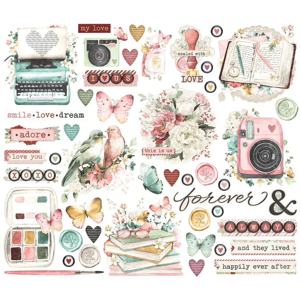 Simple Vintage Love Story . Bits & Pieces