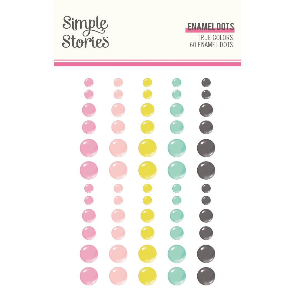 True Colors . Enamel Dots