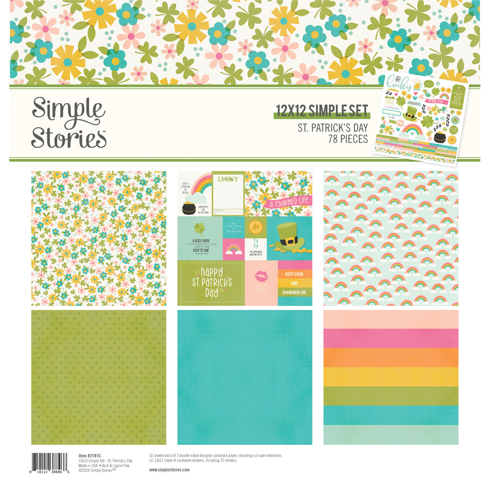 Simple Set . St Patrick's Day