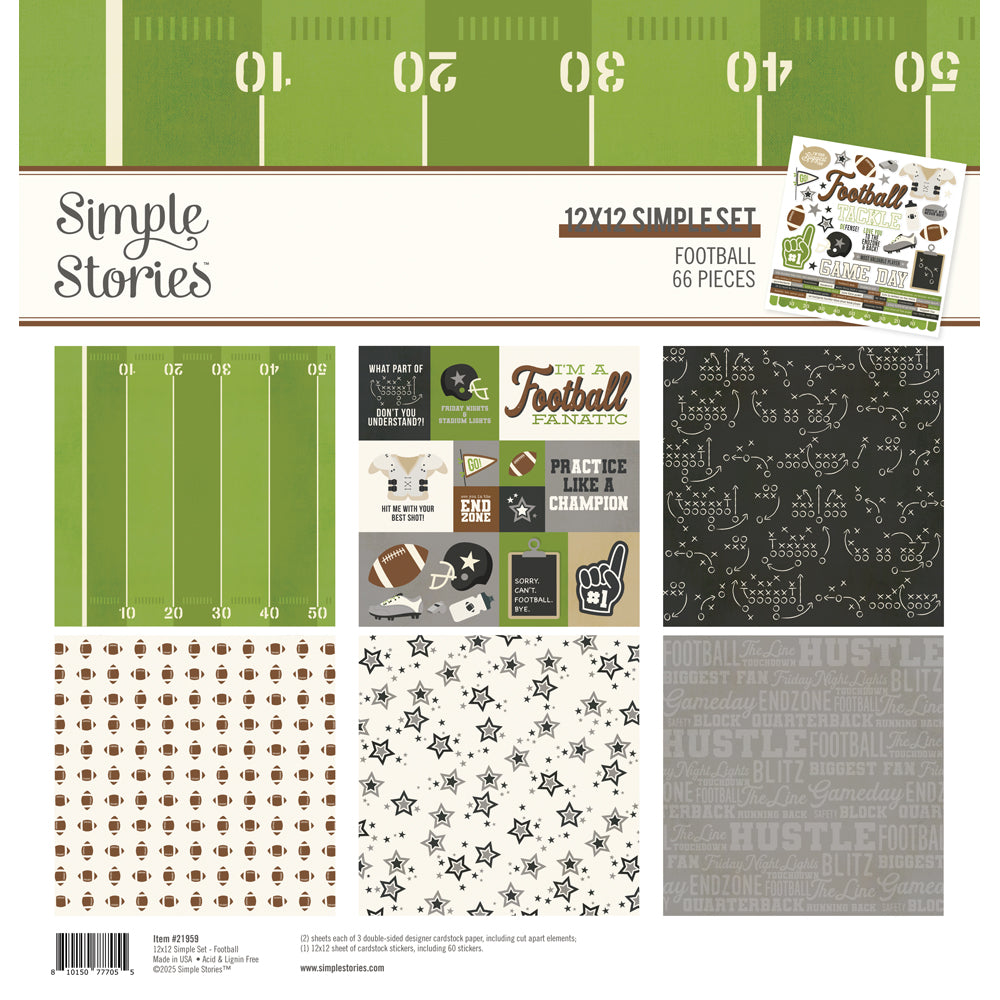 Sports Simple Set . Football