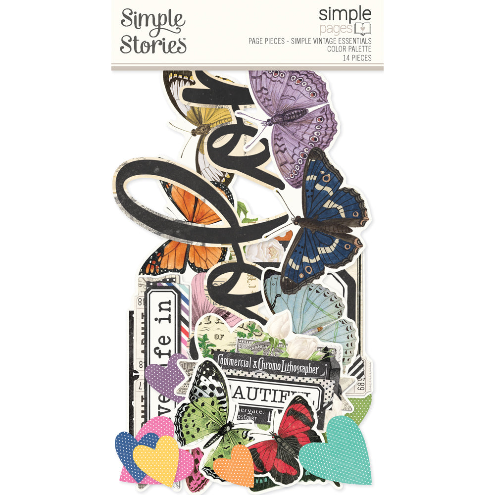 Simple Vintage Essentials Color Palette . Simple Pages
