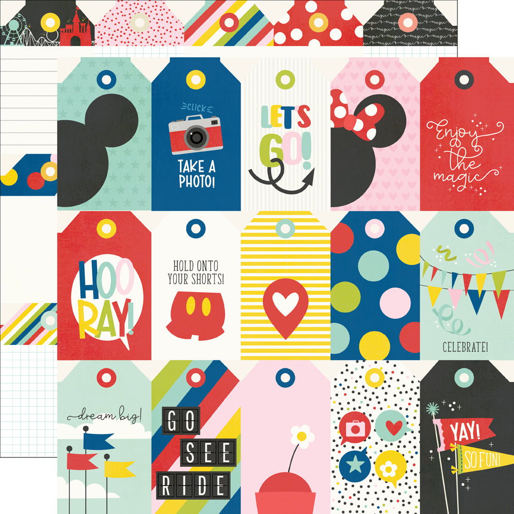 Say Cheese Magic . Tag Elements Paper