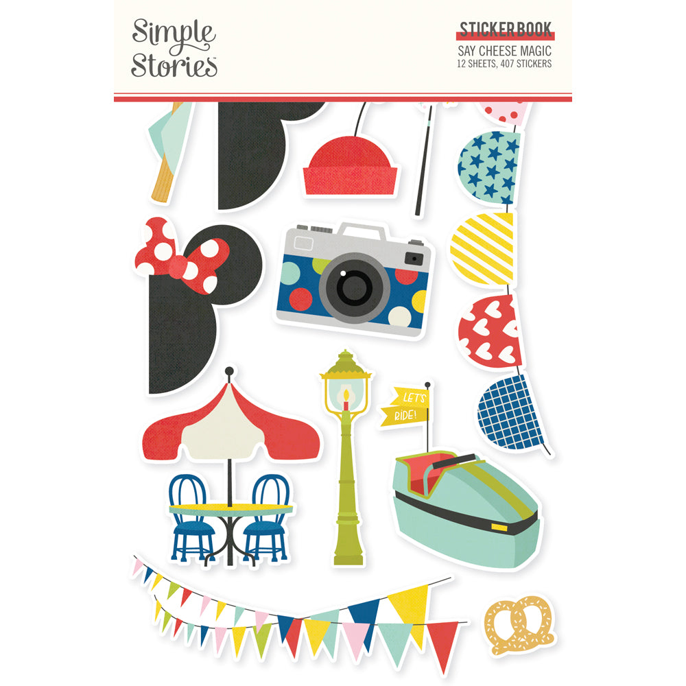 Say Cheese Magic . Sticker Book