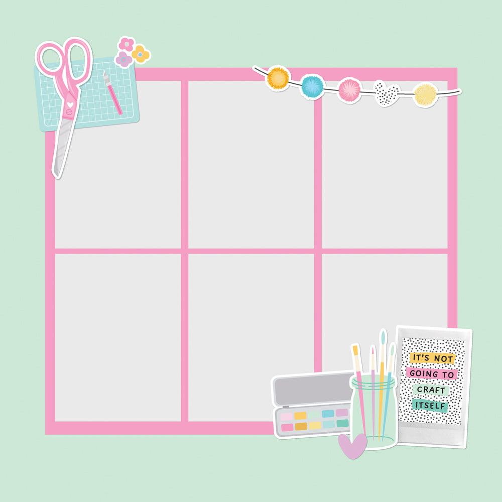 Crafty Things . Simple Pages Page Pieces