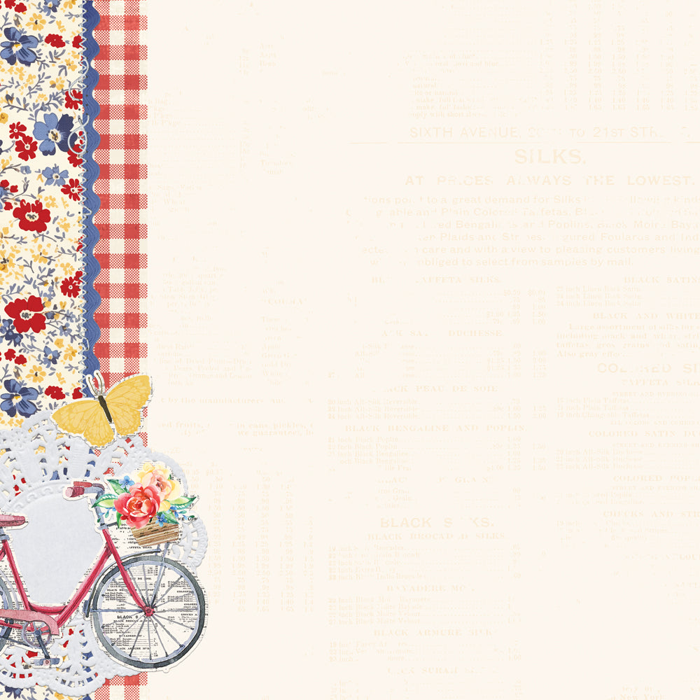 Simple Vintage Linen Market . Blue Skies Ahead