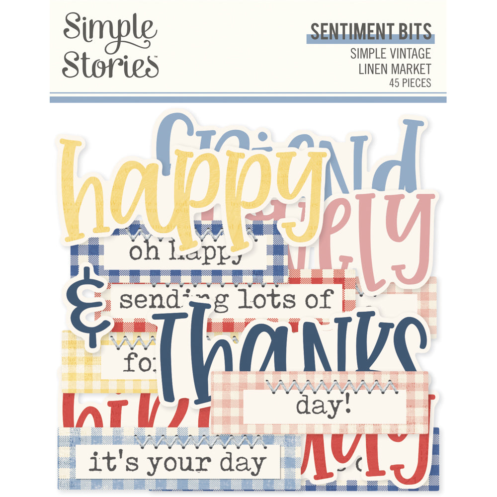 Simple Vintage Linen Market . Sentiments Bits & Pieces