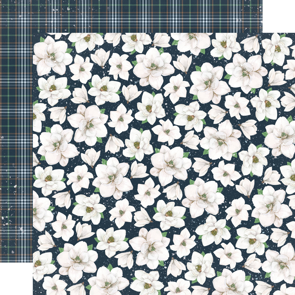 Simple Vintage Fresh Snow . Frosted Memories Cardstock