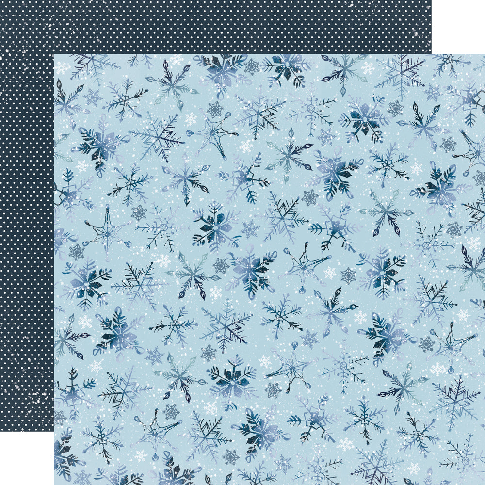 Simple Vintage Fresh Snow . Chasing Snowflakes