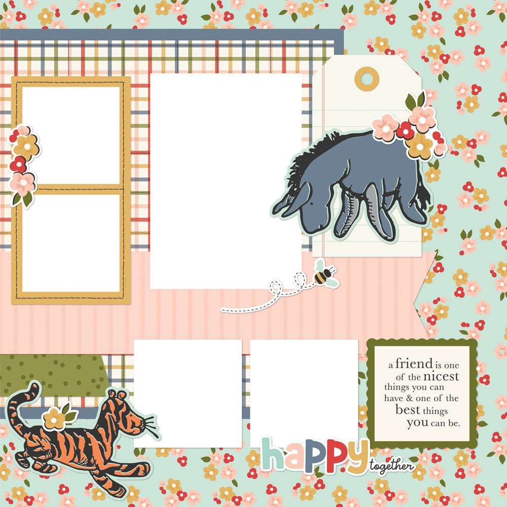Say Cheese Classic Pooh . Page Kit