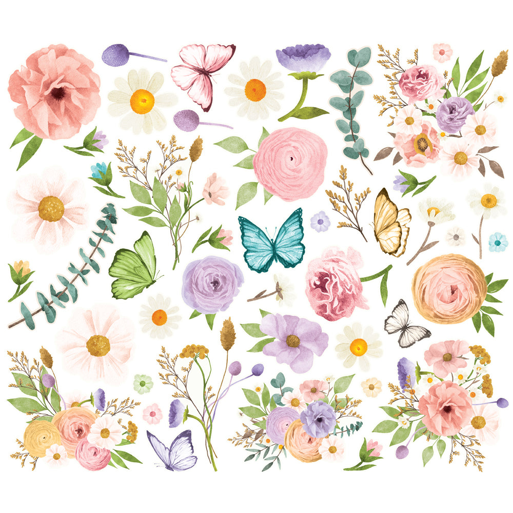 Simple Vintage Flower Shoppe . Floral Bits