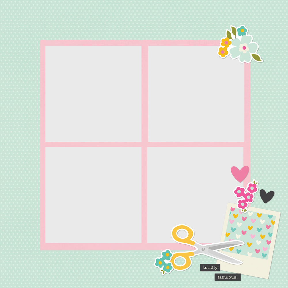 Crafty Babe . Simple Pages Page Pieces