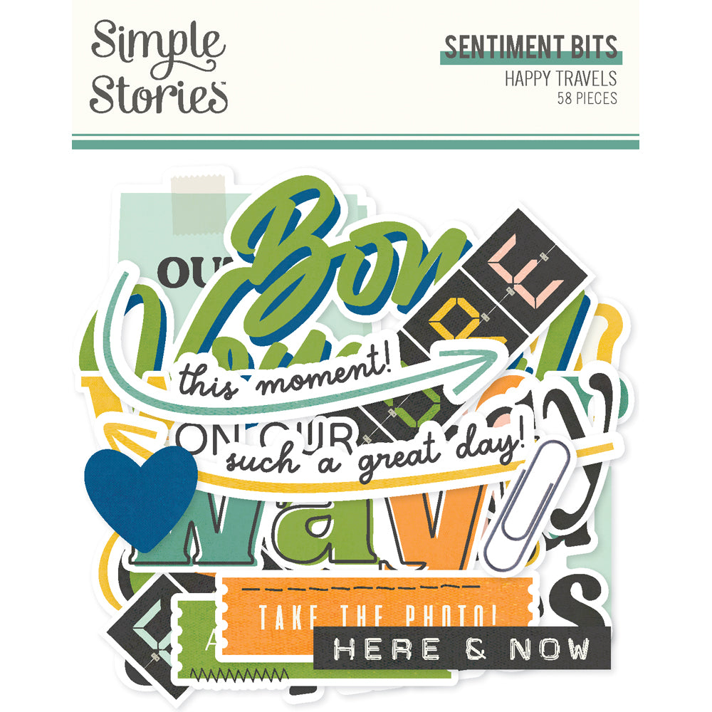 Pre-Order Happy Travels . Sentiments Bits & Pieces