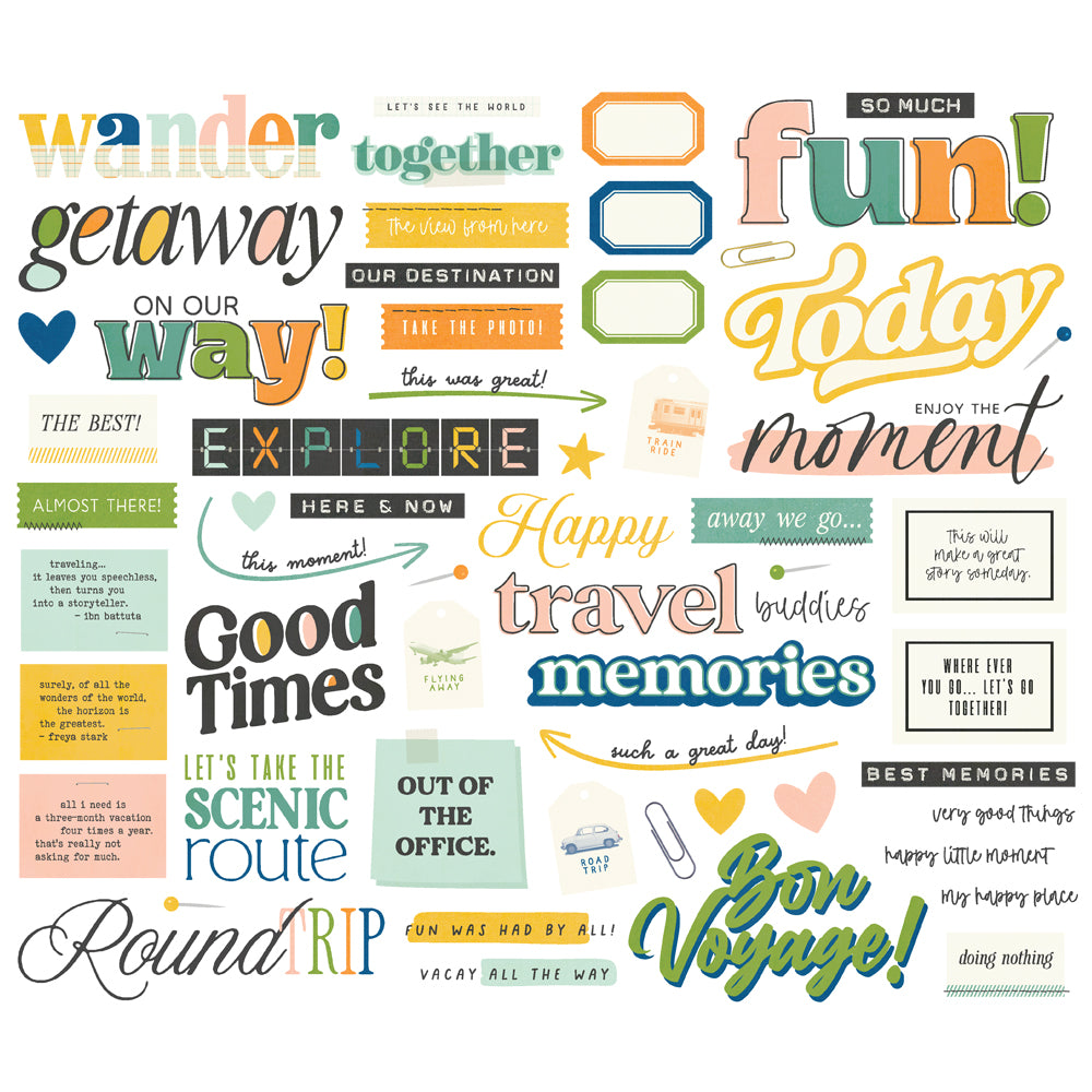 Pre-Order Happy Travels . Sentiments Bits & Pieces
