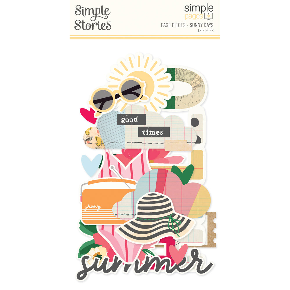Pre-Order Sunny Days . Simple Pages Page Pieces