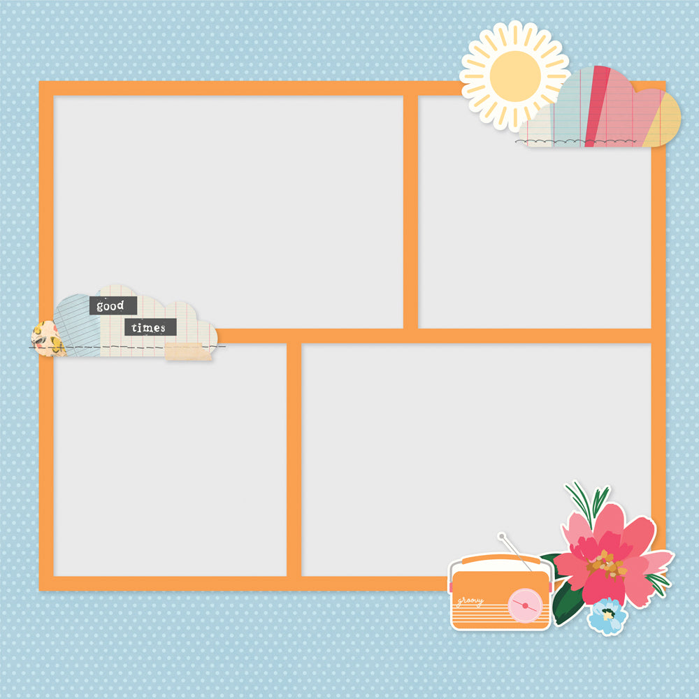 Pre-Order Sunny Days . Simple Pages Page Pieces