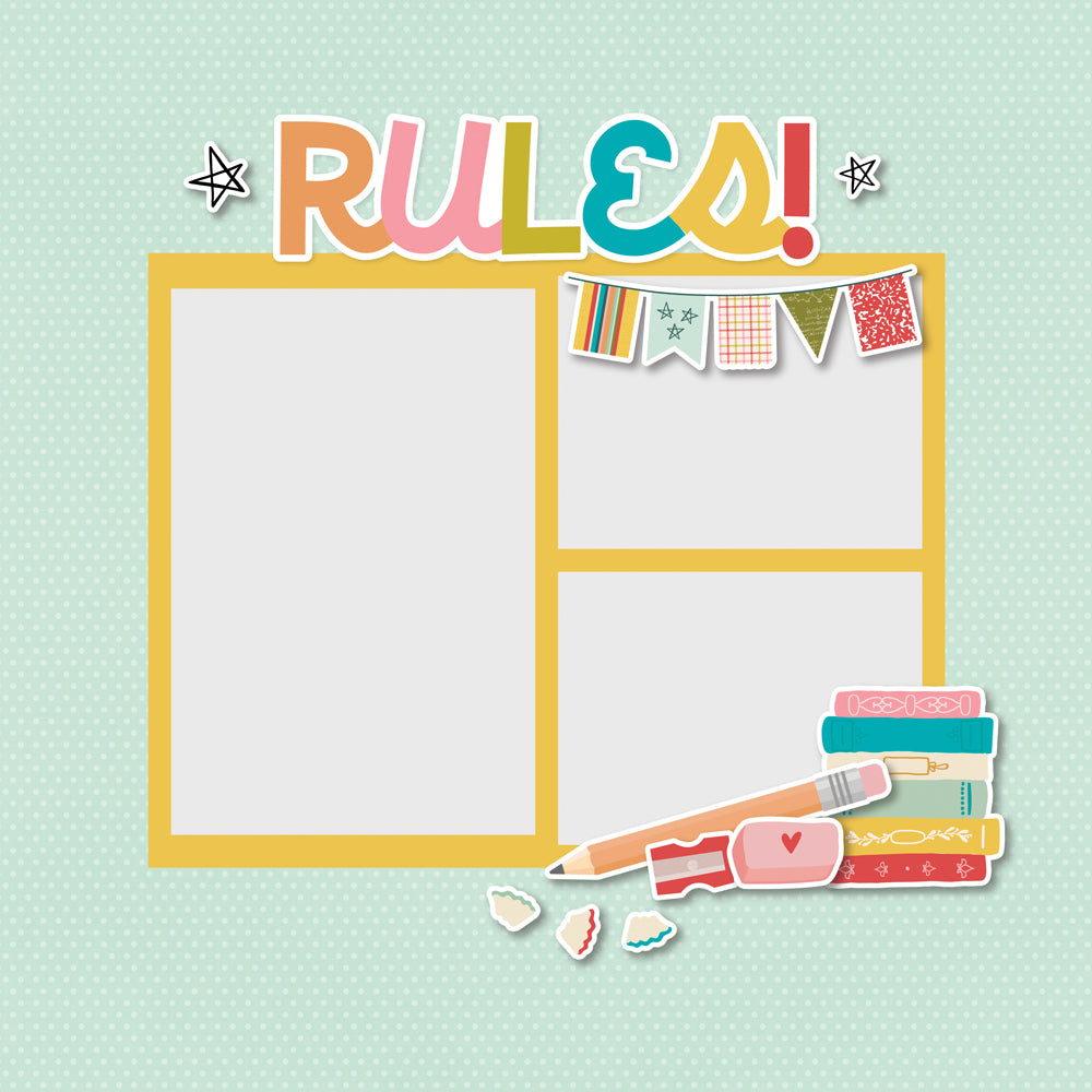 Book Fair . Simple Page Pieces