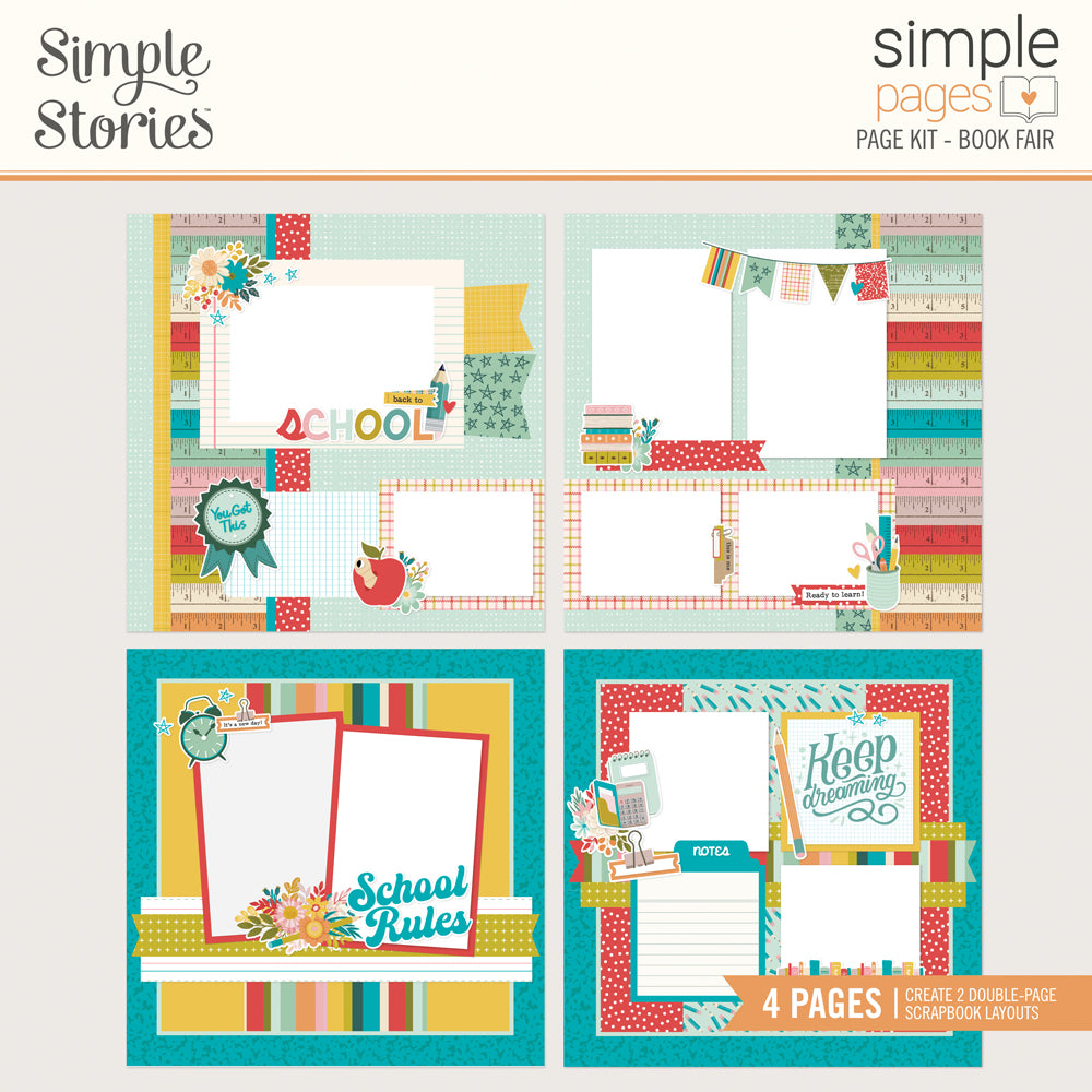Pre-Order Book Fair . Simple Pages Page Kit