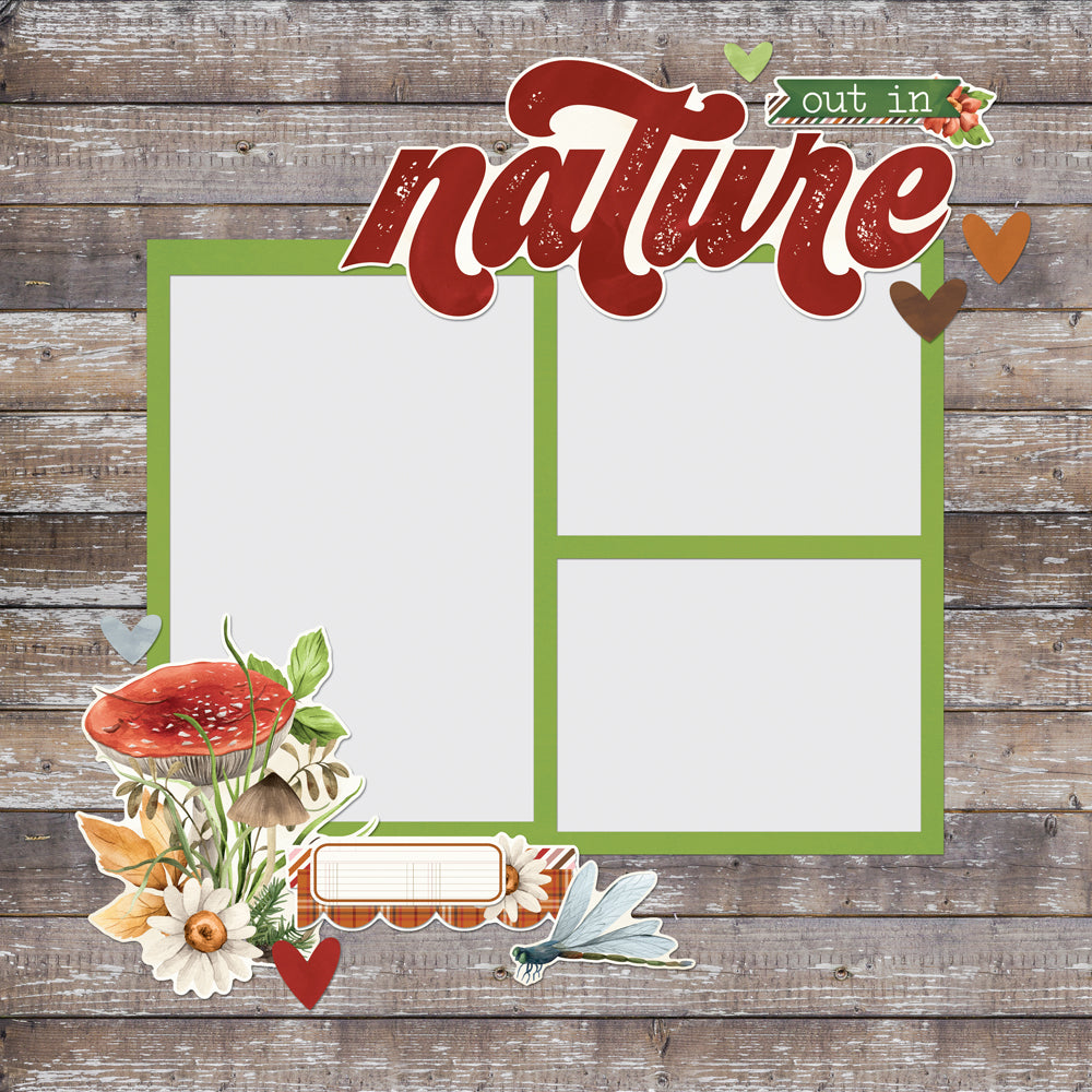 Pre-Order Simple Vintage Woodlands . Simple Pages Page Pieces