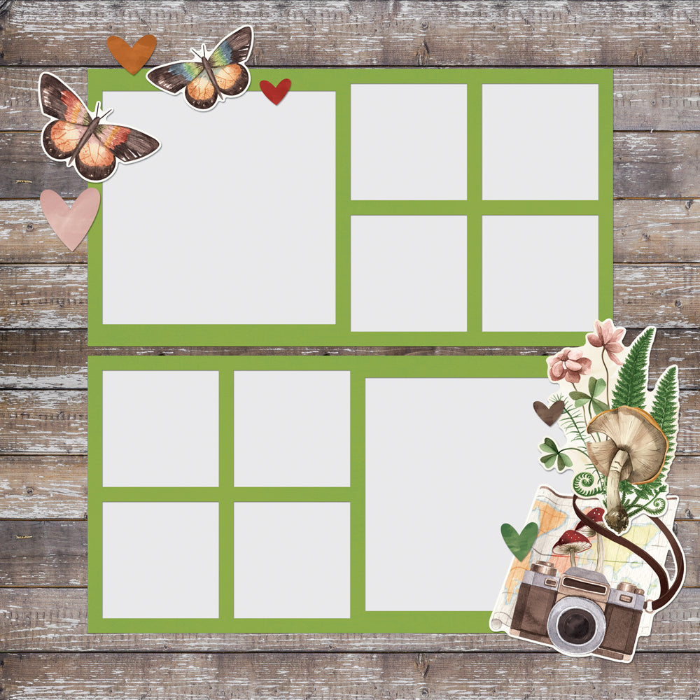 Pre-Order Simple Vintage Woodlands . Simple Pages Page Pieces