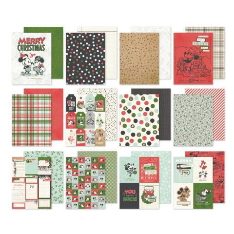 Say Cheese Classic Mouse Christmas . 6x8 Paper Pad