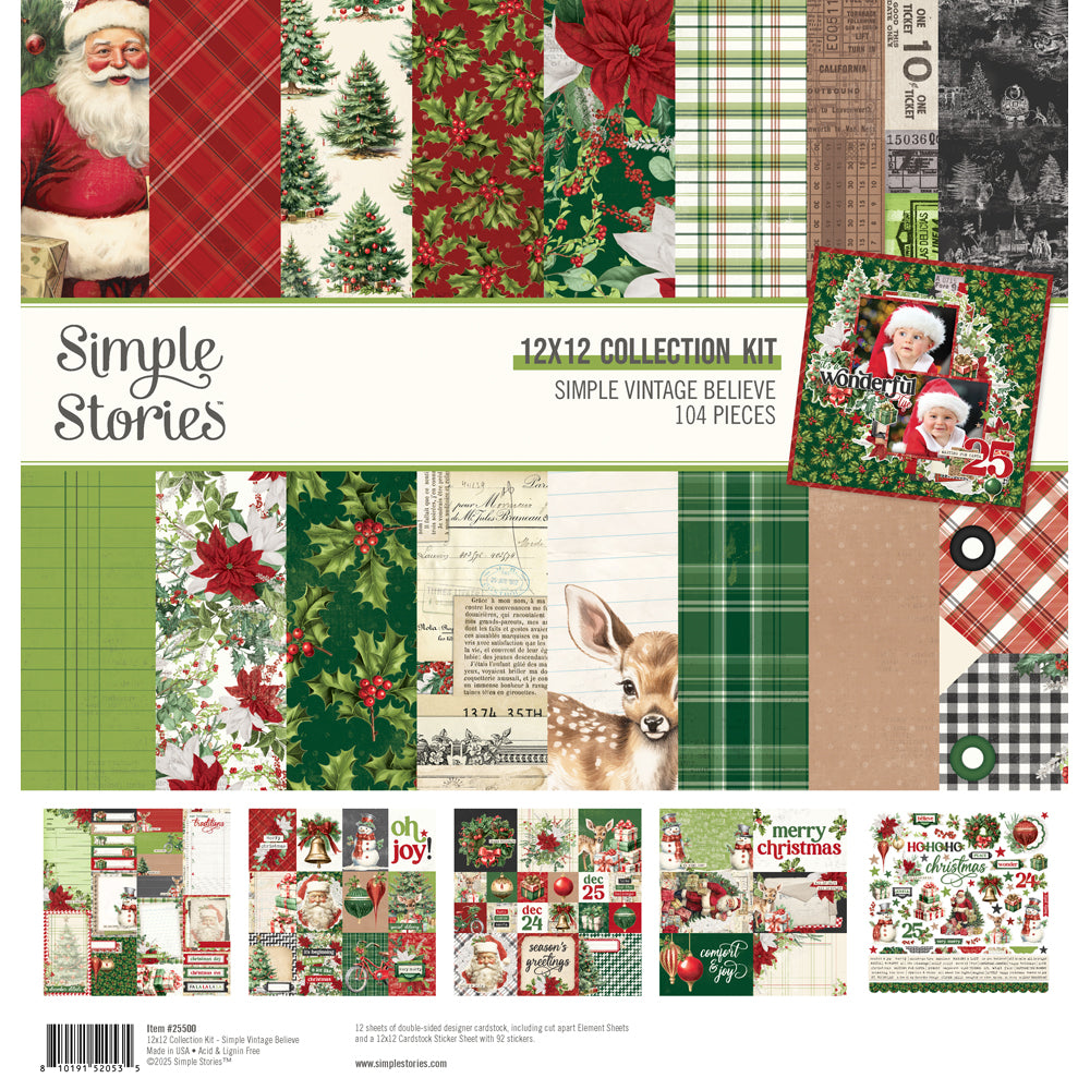 Pre-Order Simple Vintage Believe . Collection Kit