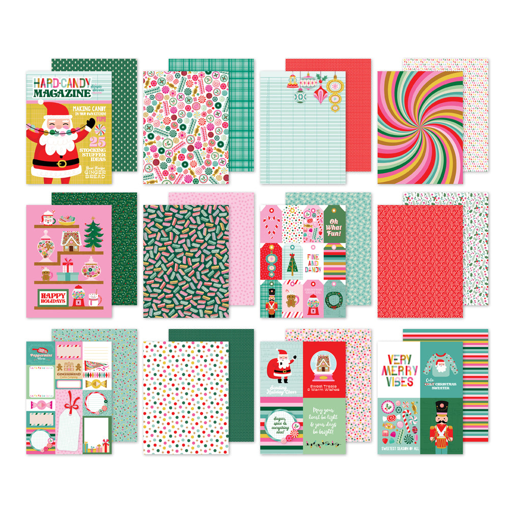 Hard Candy Christmas . 6x8 Paper Pad