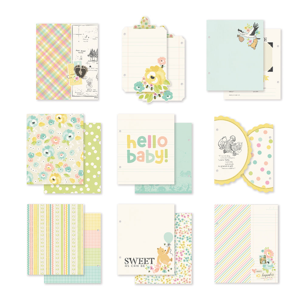 Say Cheese Classic Pooh Baby . 6x8 Binder Inserts