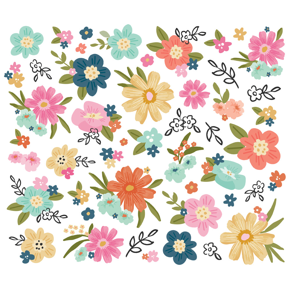 Take Note . Floral Bits & Pieces