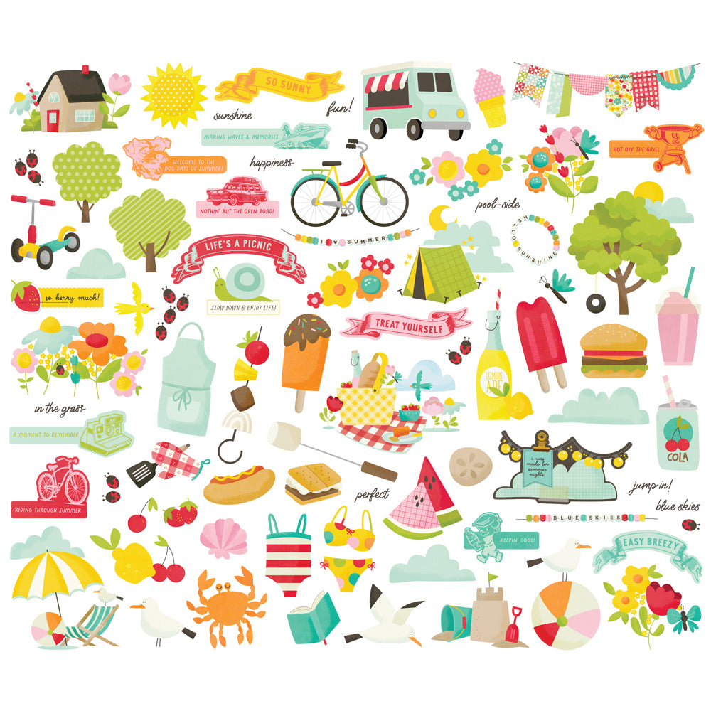 Sweet Summertime . Bits & Pieces