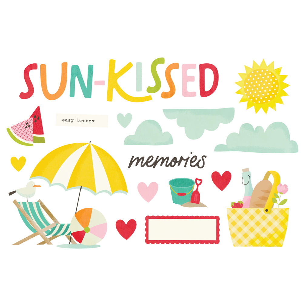 Sweet Summertime Simple Pages . Page Pieces
