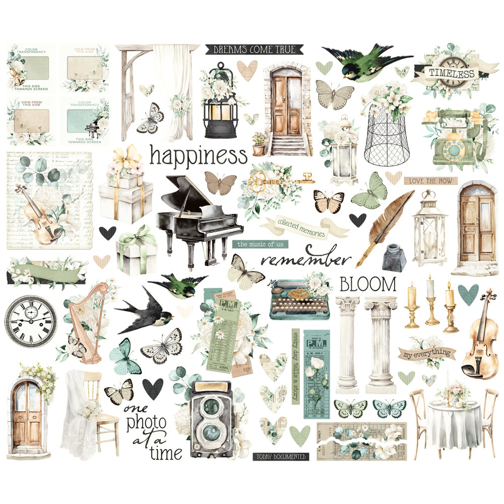 Simple Vintage Timeless Harmony . Bits & Pieces