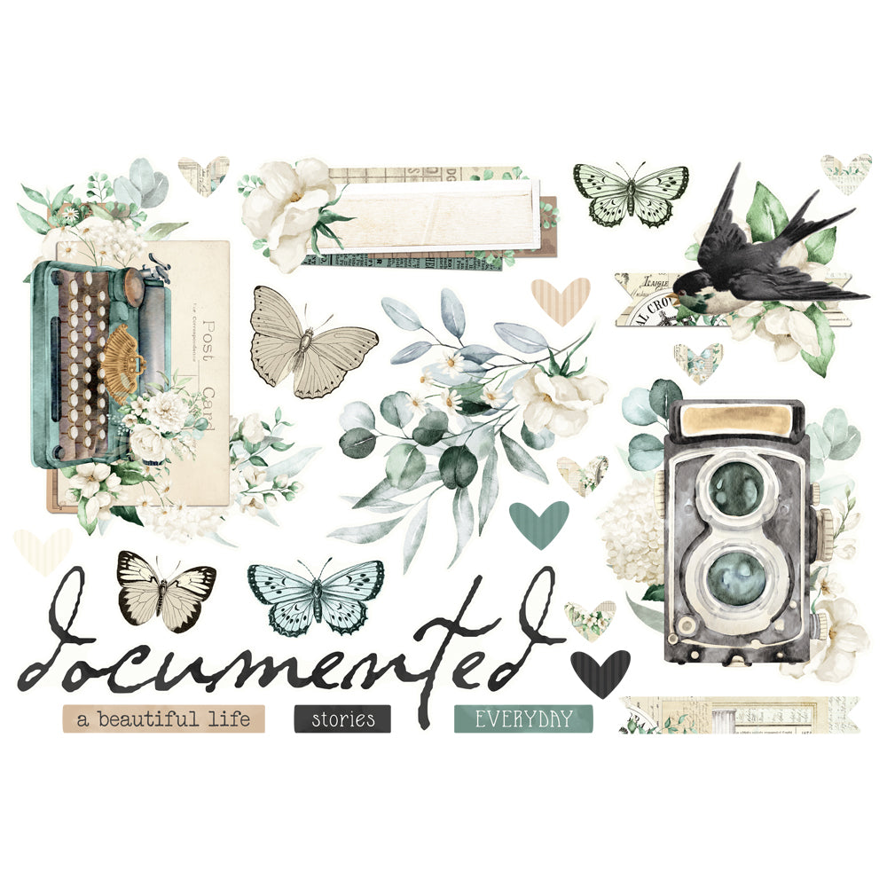 Simple Vintage Timeless Harmony Simple Pages. Page Pieces