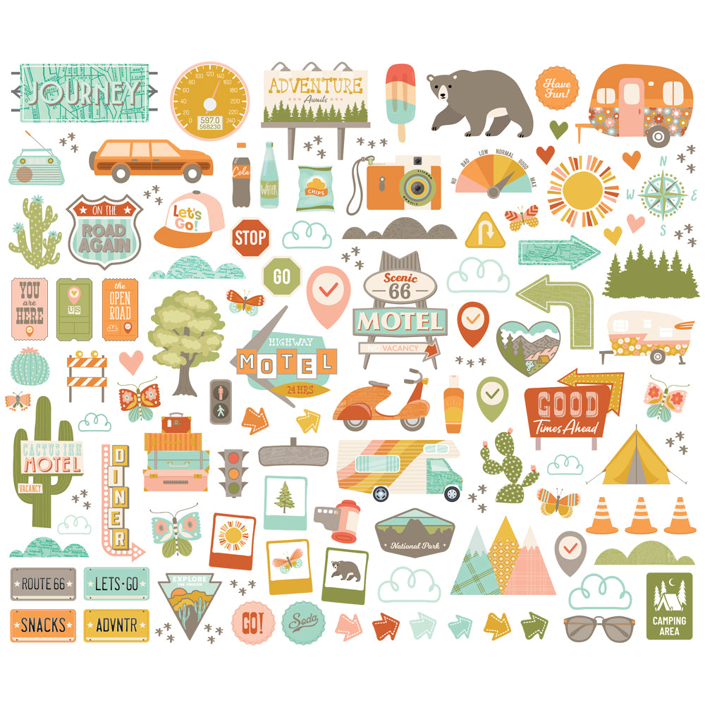 Open Road . Bits & Pieces