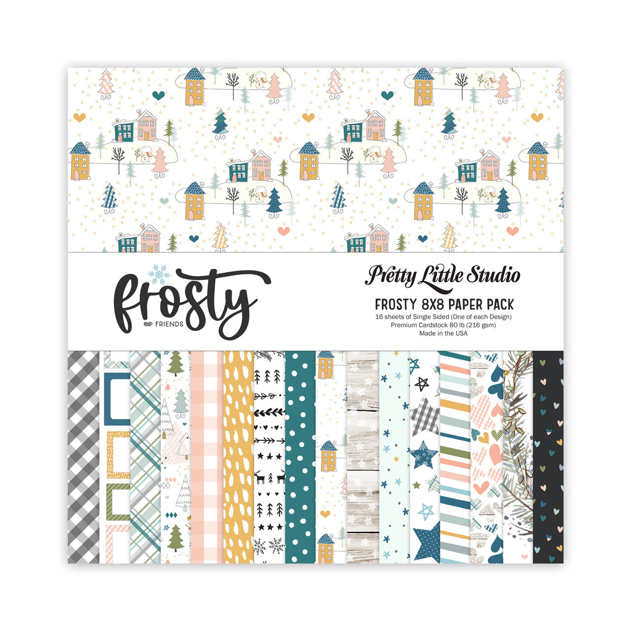 Frosty . 8x8 Paper Pack
